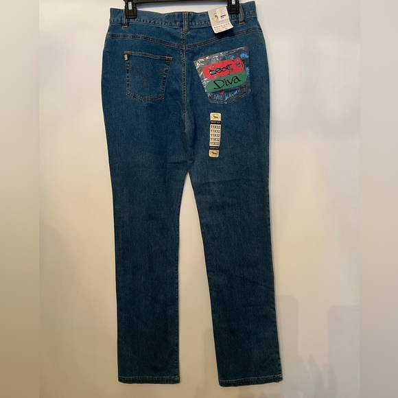 DESERT DIVA BY SHERRY HOLT BOOT CUT JEANS. SIZE 11. Inseam 33 - Picture 7 of 10